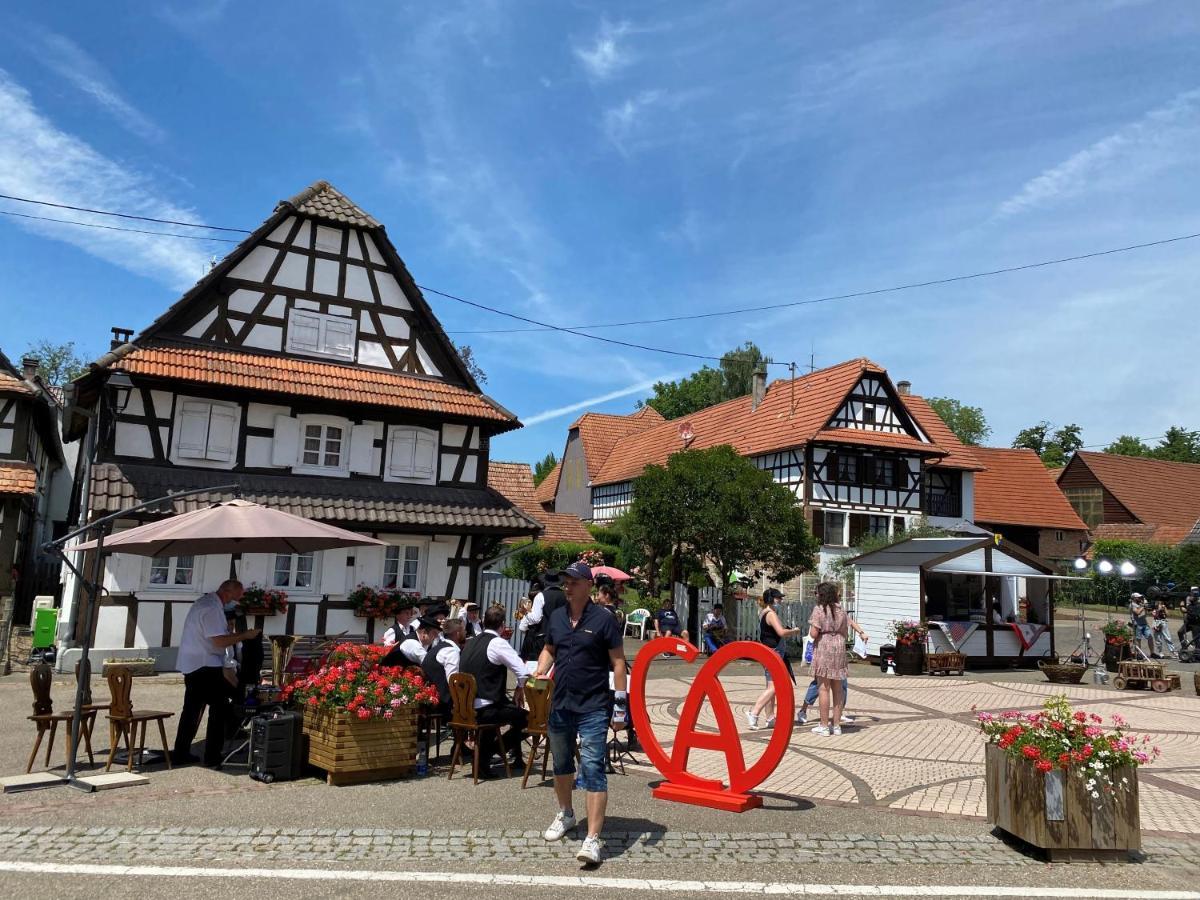 Hunspach Gites Et Chambres D'Hotes Maison Ungerer المظهر الخارجي الصورة